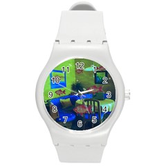 Natural habitat Round Plastic Sport Watch (M)