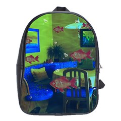 Natural Habitat School Bags (xl)  by Valentinaart