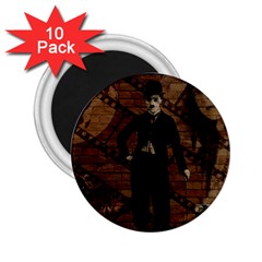 Charlie Chaplin  2 25  Magnets (10 Pack) 