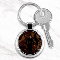 Charlie Chaplin  Key Chains (round)  by Valentinaart