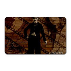 Charlie Chaplin  Magnet (rectangular) by Valentinaart