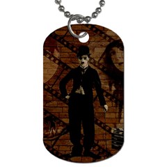 Charlie Chaplin  Dog Tag (two Sides) by Valentinaart