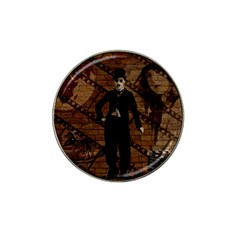 Charlie Chaplin  Hat Clip Ball Marker (4 Pack) by Valentinaart