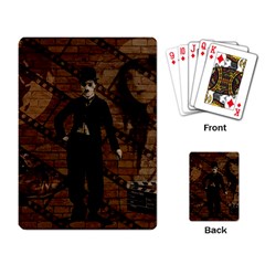 Charlie Chaplin  Playing Card by Valentinaart