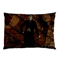 Charlie Chaplin  Pillow Case by Valentinaart