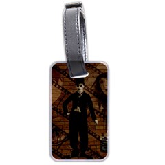 Charlie Chaplin  Luggage Tags (two Sides) by Valentinaart