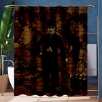 Charlie Chaplin  Shower Curtain 60  x 72  (Medium)  60 x72  Curtain