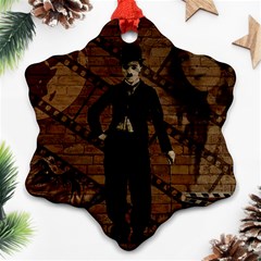 Charlie Chaplin  Ornament (snowflake)