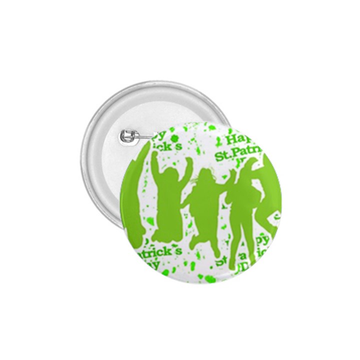 Saint Patrick Motif 1.75  Buttons