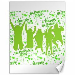 Saint Patrick Motif Canvas 12  X 16   by dflcprints