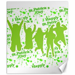 Saint Patrick Motif Canvas 20  X 24  