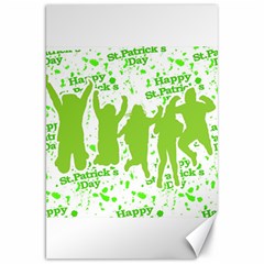 Saint Patrick Motif Canvas 20  X 30   by dflcprints