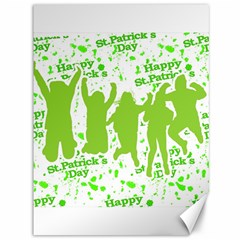 Saint Patrick Motif Canvas 36  X 48  