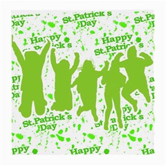 Saint Patrick Motif Medium Glasses Cloth by dflcprints