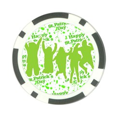 Saint Patrick Motif Poker Chip Card Guard (10 Pack) by dflcprints