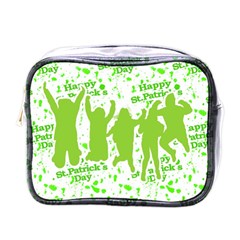 Saint Patrick Motif Mini Toiletries Bags by dflcprints