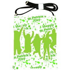 Saint Patrick Motif Shoulder Sling Bags by dflcprints