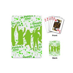 Saint Patrick Motif Playing Cards (mini)  by dflcprints