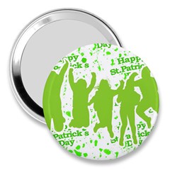 Saint Patrick Motif 3  Handbag Mirrors by dflcprints