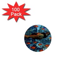 Urban Swimmers   1  Mini Magnets (100 Pack) 