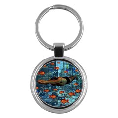 Urban Swimmers   Key Chains (round)  by Valentinaart