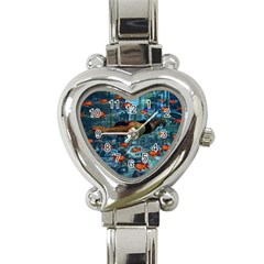 Urban Swimmers   Heart Italian Charm Watch