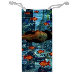 Urban Swimmers   Jewelry Bag by Valentinaart