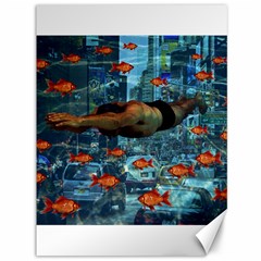 Urban Swimmers   Canvas 36  X 48  