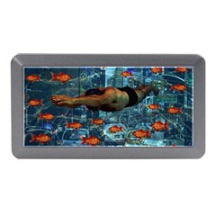 Urban Swimmers   Memory Card Reader (mini) by Valentinaart