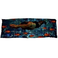 Urban Swimmers   Body Pillow Case (dakimakura) by Valentinaart