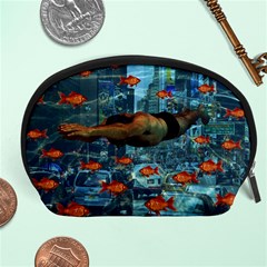 Urban Swimmers   Accessory Pouches (large)  by Valentinaart