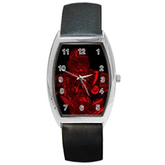 Warrior - red Barrel Style Metal Watch