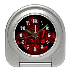 Warrior - red Travel Alarm Clocks