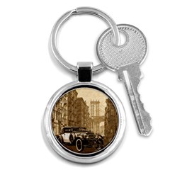 Vintage Old car Key Chains (Round) 