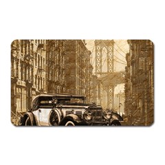 Vintage Old Car Magnet (rectangular) by Valentinaart