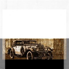 Vintage Old car Rectangular Jigsaw Puzzl