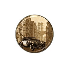 Vintage Old car Hat Clip Ball Marker