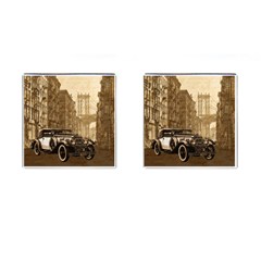 Vintage Old car Cufflinks (Square)