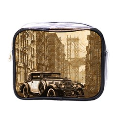 Vintage Old car Mini Toiletries Bags