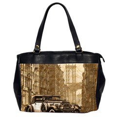 Vintage Old car Office Handbags (2 Sides) 