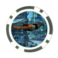 Urban swimmers   Poker Chip Card Guard