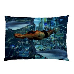 Urban swimmers   Pillow Case