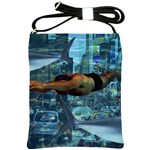 Urban swimmers   Shoulder Sling Bags Front