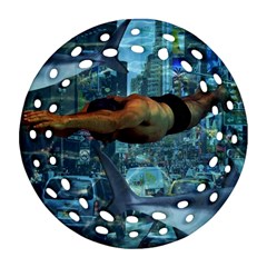 Urban swimmers   Ornament (Round Filigree)