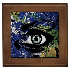 Mother Earth  Framed Tiles by Valentinaart