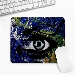 Mother Earth  Large Mousepads by Valentinaart