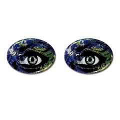 Mother Earth  Cufflinks (oval) by Valentinaart