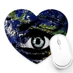 Mother Earth  Heart Mousepads Front