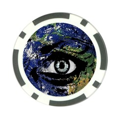 Mother Earth  Poker Chip Card Guard