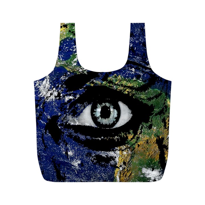 Mother Earth  Full Print Recycle Bags (M) 